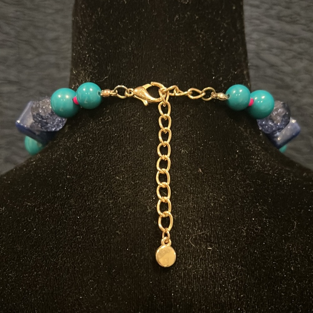 Vintage Statement Multi Media Extra Large Beaded … - image 2